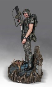 Corporal Dwayne Hicks Aliens 1/4 Statue by Hollywood Collectibles Group