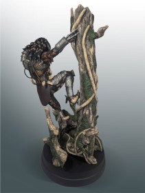 Jungle Hunter Predator 1/4 Statue by HCG