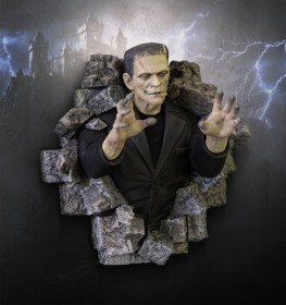 Boris Karloff as Frankenstein's Monster Frankenstein 1/1 Wall Mount by HCG