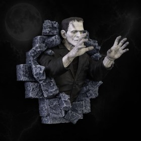 Frankenstein Wall Sculpture Classic Horror Edition Half Scale by HCG
