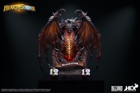 Deathwing Hearthstone 3D Art Frame Statue by HEX Collectibles & Blizzard