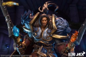 Varian Wrynn Hearthstone Statue by HEX Collectibles