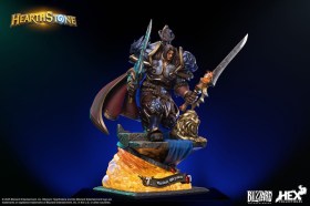 Varian Wrynn Hearthstone Statue by HEX Collectibles