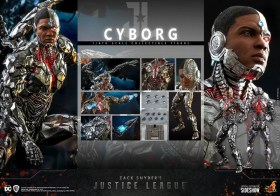 Cyborg Zack Snyder`s Justice League 1/6 Action Figure by Hot Toys