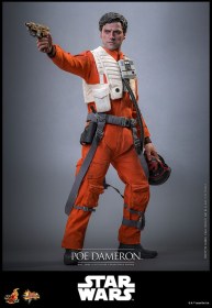 Poe Dameron Star Wars The Force Awakens 1/6 Action Figure by Hot Toys