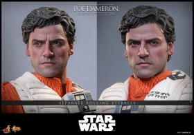 Poe Dameron Star Wars The Force Awakens 1/6 Action Figure by Hot Toys