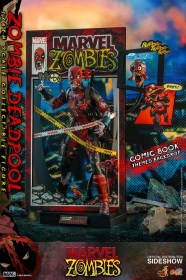 Zombie Deadpool Marvel Zombies Comic Masterpiece 1/6 Action Figure by Hot Toys