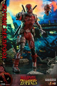 Zombie Deadpool Marvel Zombies Comic Masterpiece 1/6 Action Figure by Hot Toys