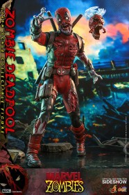 Zombie Deadpool Marvel Zombies Comic Masterpiece 1/6 Action Figure by Hot Toys