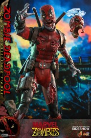 Zombie Deadpool Marvel Zombies Comic Masterpiece 1/6 Action Figure by Hot Toys