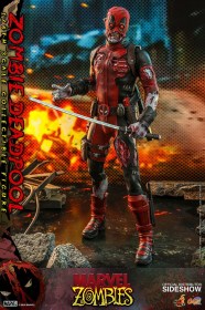 Zombie Deadpool Marvel Zombies Comic Masterpiece 1/6 Action Figure by Hot Toys