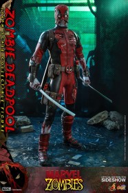 Zombie Deadpool Marvel Zombies Comic Masterpiece 1/6 Action Figure by Hot Toys