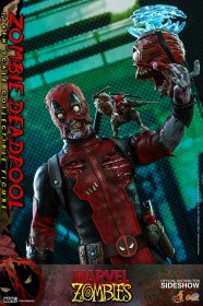 Zombie Deadpool Marvel Zombies Comic Masterpiece 1/6 Action Figure by Hot Toys