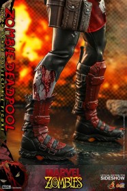 Zombie Deadpool Marvel Zombies Comic Masterpiece 1/6 Action Figure by Hot Toys