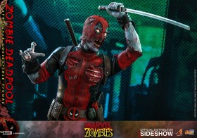 Zombie Deadpool Marvel Zombies Comic Masterpiece 1/6 Action Figure by Hot Toys