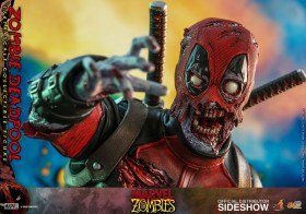 Zombie Deadpool Marvel Zombies Comic Masterpiece 1/6 Action Figure by Hot Toys