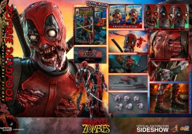 Zombie Deadpool Marvel Zombies Comic Masterpiece 1/6 Action Figure by Hot Toys