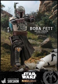 Boba Fett Deluxe Star Wars The Mandalorian 1/6 Action Figure 2-Pack by Hot Toys