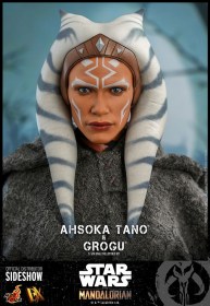 Ahsoka Tano & Grogu Star Wars The Mandalorian 1/6 Action Figure 2-Pack by Hot Toys