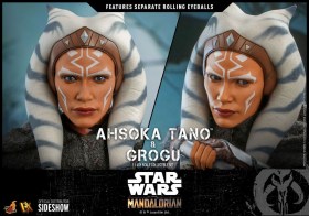 Ahsoka Tano & Grogu Star Wars The Mandalorian 1/6 Action Figure 2-Pack by Hot Toys