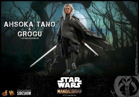 Ahsoka Tano & Grogu Star Wars The Mandalorian 1/6 Action Figure 2-Pack by Hot Toys