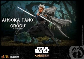 Ahsoka Tano & Grogu Star Wars The Mandalorian 1/6 Action Figure 2-Pack by Hot Toys