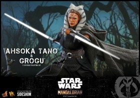 Ahsoka Tano & Grogu Star Wars The Mandalorian 1/6 Action Figure 2-Pack by Hot Toys