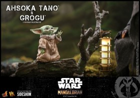 Ahsoka Tano & Grogu Star Wars The Mandalorian 1/6 Action Figure 2-Pack by Hot Toys