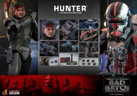 Hunter Star Wars The Bad Batch 1/6 Action Figure by Hot Toys