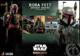 Boba Fett (Repaint Armor) Star Wars The Mandalorian 1/6 Action Figure by Hot Toys