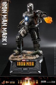 Iron Man Mark I Iron Man Movie Masterpiece 1/6 Action Figure by Hot Toys