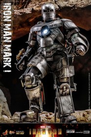 Iron Man Mark I Iron Man Movie Masterpiece 1/6 Action Figure by Hot Toys