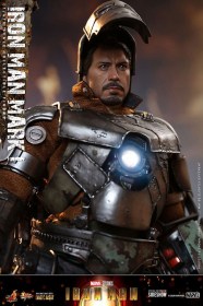 Iron Man Mark I Iron Man Movie Masterpiece 1/6 Action Figure by Hot Toys