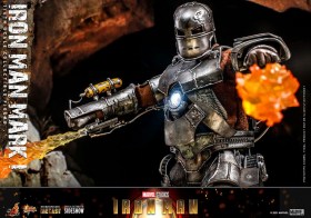 Iron Man Mark I Iron Man Movie Masterpiece 1/6 Action Figure by Hot Toys