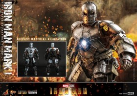 Iron Man Mark I Iron Man Movie Masterpiece 1/6 Action Figure by Hot Toys