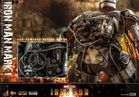 Iron Man Mark I Iron Man Movie Masterpiece 1/6 Action Figure by Hot Toys