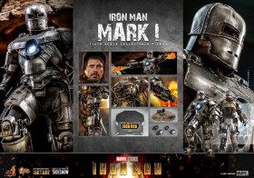 Iron Man Mark I Iron Man Movie Masterpiece 1/6 Action Figure by Hot Toys