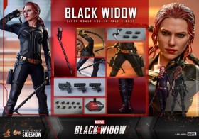 Black Widow Movie Masterpiece 1/6 Action Figure Black Widow by Hot Toys