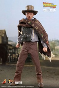 Marty McFly Back To The Future III Movie Masterpiece 1/6 Action Figure by Hot Toys