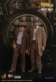 Marty McFly Back To The Future III Movie Masterpiece 1/6 Action Figure by Hot Toys