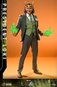 Loki 1/6 Action Figure President Loki by Hot Toys