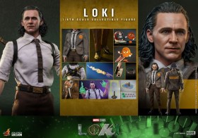 Loki 1/6 Action Figure Loki by Hot Toys