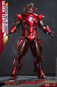 Silver Centurion (Armor Suit Up Version) Iron Man 3 Movie Masterpiece 1/6 Action Figure by Hot Toys