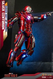 Silver Centurion (Armor Suit Up Version) Iron Man 3 Movie Masterpiece 1/6 Action Figure by Hot Toys