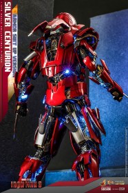 Silver Centurion (Armor Suit Up Version) Iron Man 3 Movie Masterpiece 1/6 Action Figure by Hot Toys