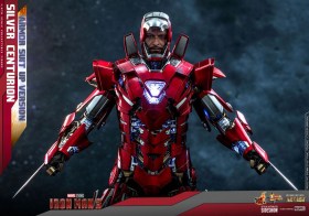 Silver Centurion (Armor Suit Up Version) Iron Man 3 Movie Masterpiece 1/6 Action Figure by Hot Toys