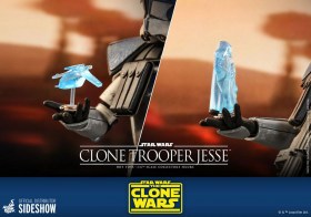 Clone Trooper Jesse Star Wars The Clone Wars 1/6 Action Figure by Hot Toys
