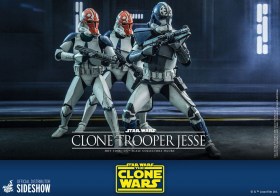 Clone Trooper Jesse Star Wars The Clone Wars 1/6 Action Figure by Hot Toys