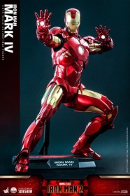 Iron Man Mark IV Iron Man 2 1/4 Action Figure by Hot Toys