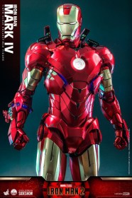 Iron Man Mark IV Iron Man 2 1/4 Action Figure by Hot Toys